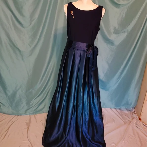 ignite evenings ombre dress Natalia Sunset Ombre Maxi Dress